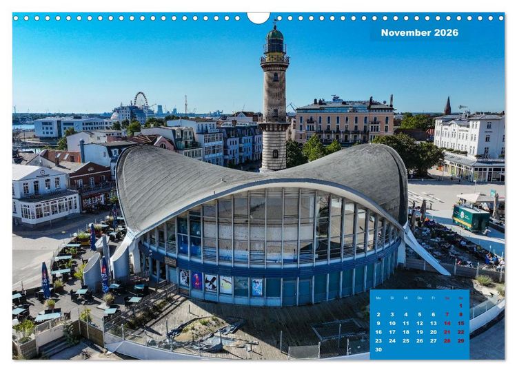 Produktbild: Hansestadt Rostock (Wandkalender 2026 DIN A3 quer), CALVENDO Monatskalender