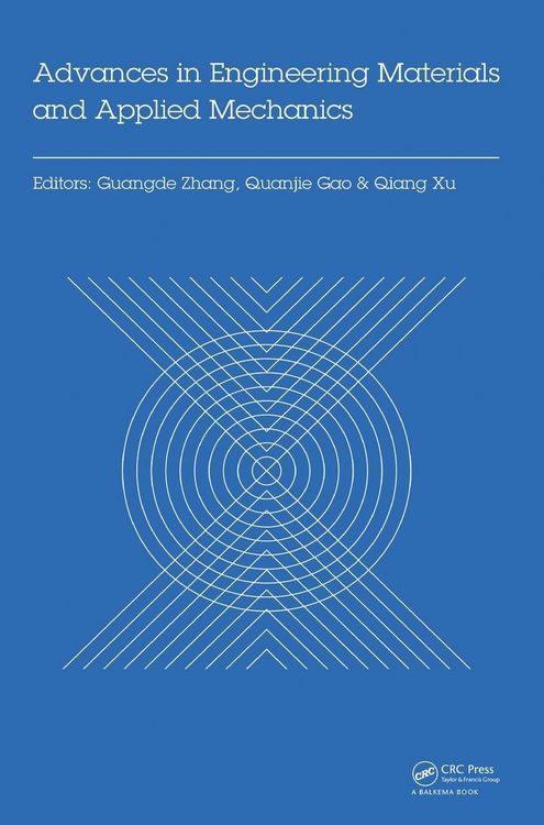 Produktbild: Advances in Engineering Materials and Applied Mechanics