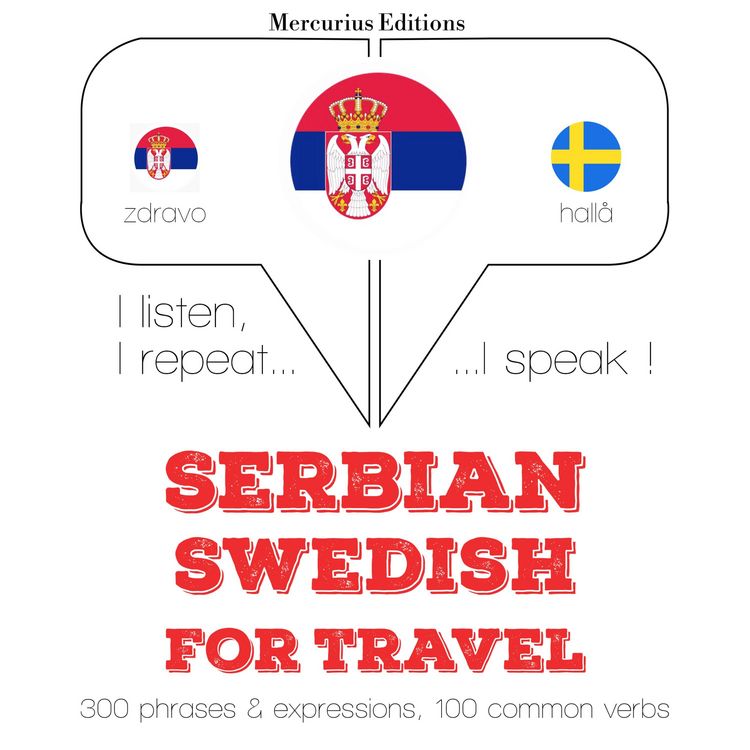 Produktbild: Travel words and phrases in Swedish