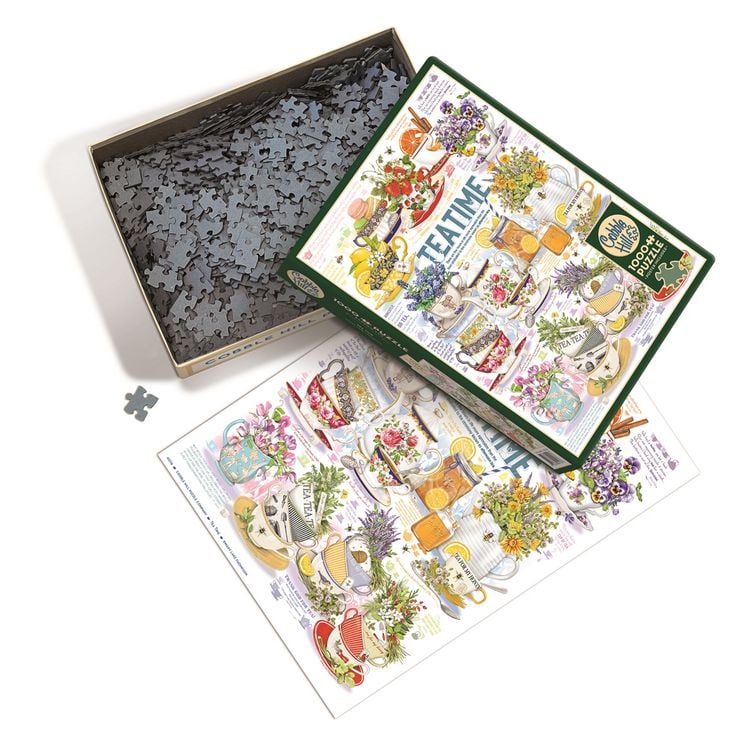 Produktbild: COBBLE HILL PUZZLES - Teezeit 1000 Teile