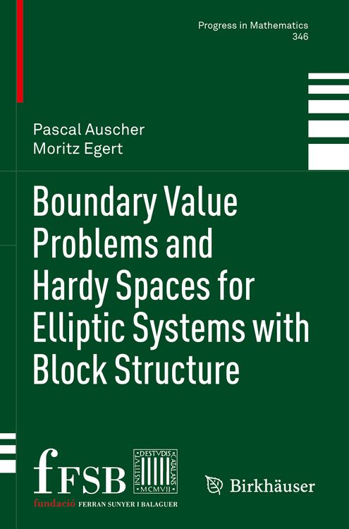 Produktbild: Boundary Value Problems and Hardy Spaces for Elliptic Systems with Block Structure