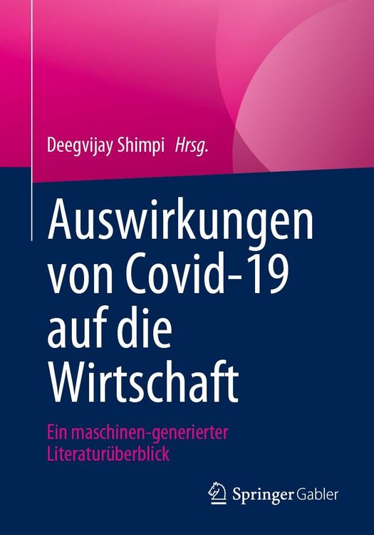 Produktbild: Auswirkungen von Covid-19 auf die Wirtschaft