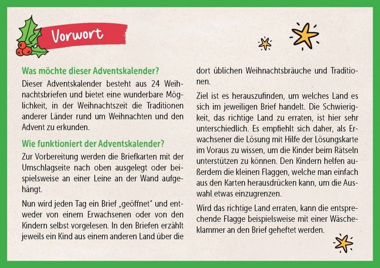 Produktbild: Weihnachtspost aus aller Welt. Adventskalender-R&auml;tsel f&uuml;r Kinder von 8 bis 12