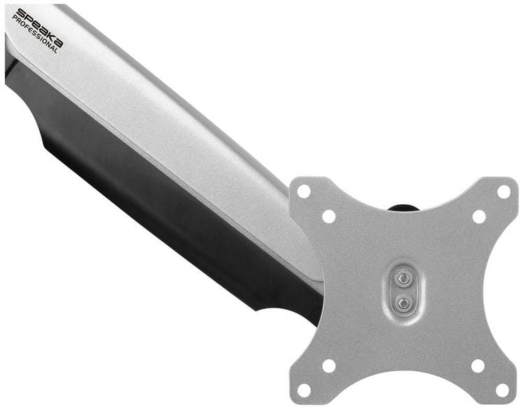 Produktbild: SpeaKa Professional Monitorhalterung SP-MM-920 1 Display(s) 33,0 cm (13") - 81,3 cm (32") Silber Schwenkbar, Neigbar, H&ouml;henverstellbar, Rotierbar