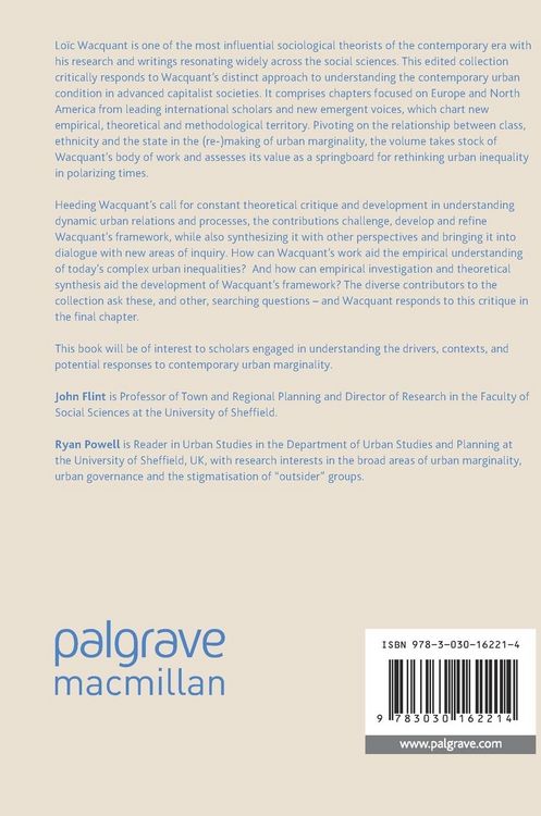 Produktbild: Class, Ethnicity and State in the Polarized Metropolis