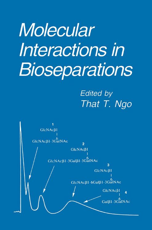 Produktbild: Molecular Interactions in Bioseparations