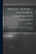 Produktbild: Annual Report / Museum of Comparative Zoology; 2014-2015