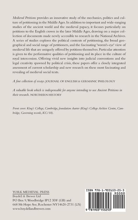 Produktbild: Medieval Petitions