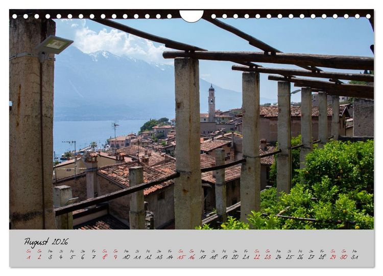 Produktbild: Sehnsuchtsziel Lago di Garda (Wandkalender 2026 DIN A4 quer), CALVENDO Monatskalender