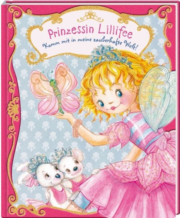 AFIE Karte Kleine Prinzessin Mit Krone – Für Geburt, Taufe, Geburtstag, 12x17,5 Cm