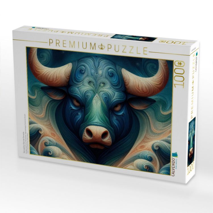 Produktbild: CALVENDO Puzzle Sternzeichen Stier der Elemente | 1000 Teile Lege-Gr&ouml;&szlig;e 64x48cm Foto-Puzzle f&uuml;r gl&uuml;ckliche Stunden