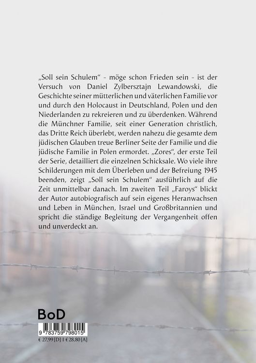 Produktbild: Soll sein Schulem I: Zores
