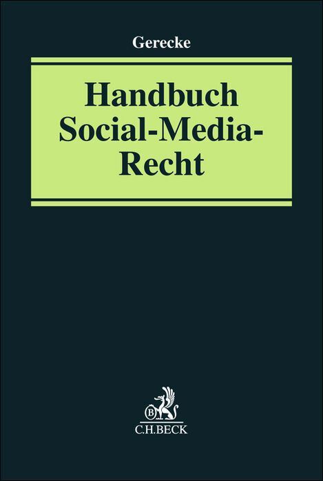 Produktbild: Handbuch Social-Media-Recht