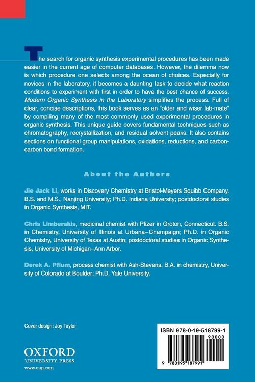 Produktbild: Modern Organic Synthesis in the Laboratory
