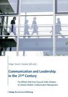 Produktbild: Communication and Leadership in the 21st Century
