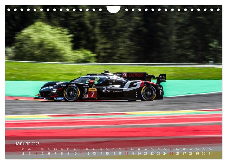 Produktbild: World Endurance Championship (Wandkalender 2026 DIN A4 quer), CALVENDO Monatskalender