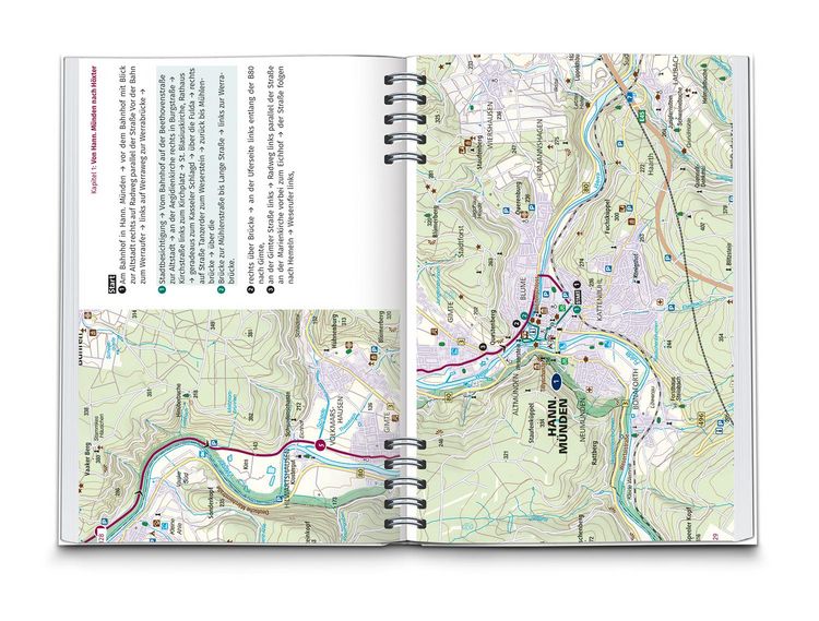 Produktbild: KOMPASS Radreisef&uuml;hrer Weser-Radweg