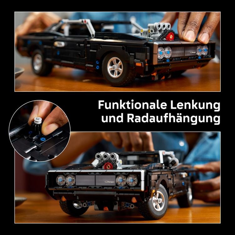 Produktbild: LEGO Technic 42231 Fast and Furious Dodge Charger R/T Auto, Modellbau