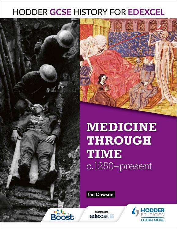 Produktbild: Hodder GCSE History for Edexcel: Medicine Through Time, c1250-Present