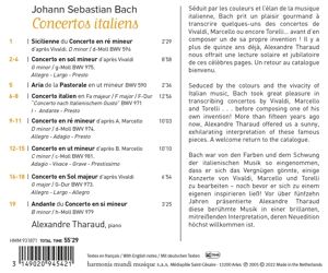 Produktbild: Bach: Italian Concertos