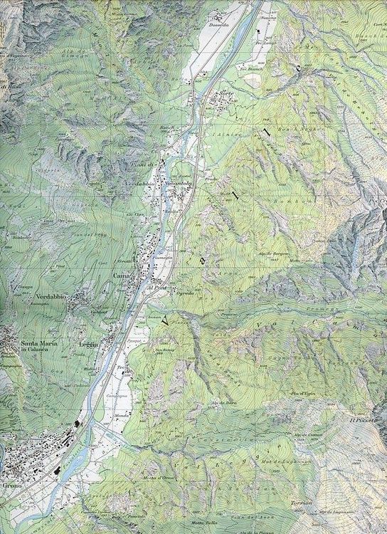 Produktbild: Swisstopo 1 : 25 000 Grono