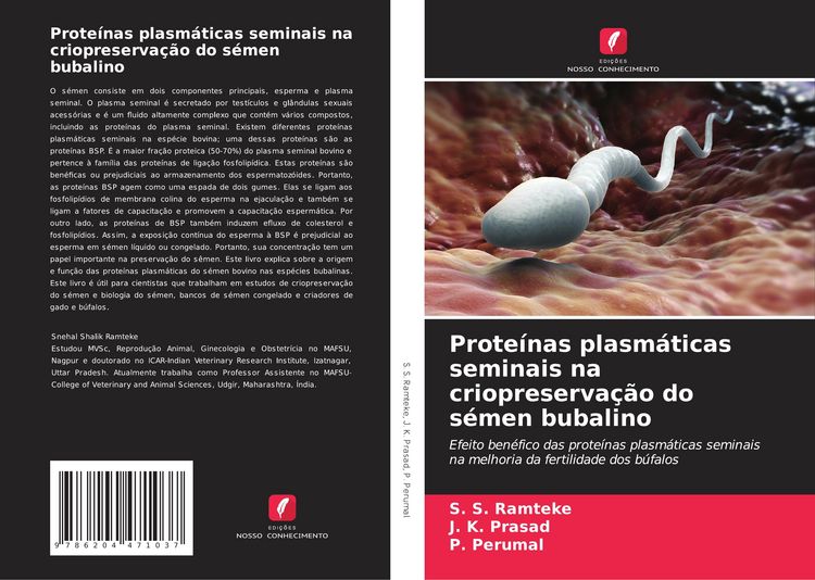 Produktbild: Prote&iacute;nas plasm&aacute;ticas seminais na criopreserva&ccedil;&atilde;o do s&eacute;men bubalino