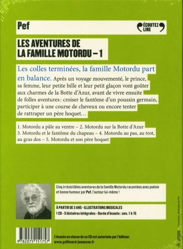 Produktbild: Les aventures de la famille Motordu. Tome 1