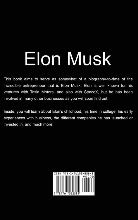 Produktbild: Elon Musk