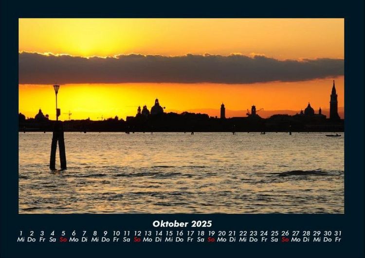 Produktbild: Venedig 2025 Fotokalender DIN A4