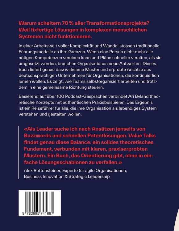 Produktbild: Value Talks