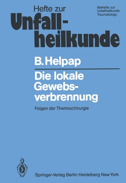 Produktbild: Die lokale Gewebsverbrennung
