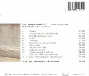 Produktbild: Tangos Y Canciones