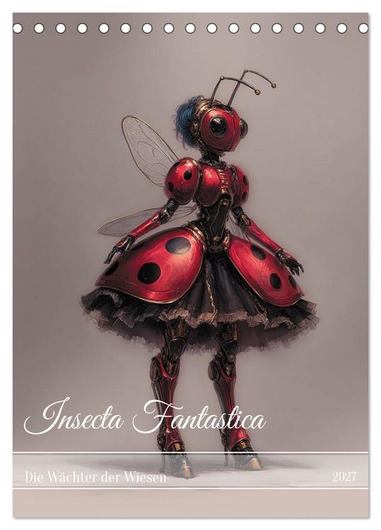 Produktbild: Insecta Fantastica (Tischkalender 2027 DIN A5 hoch), CALVENDO Monatskalender