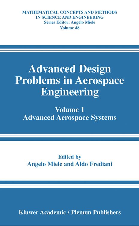 Produktbild: Advanced Design Problems in Aerospace Engineering