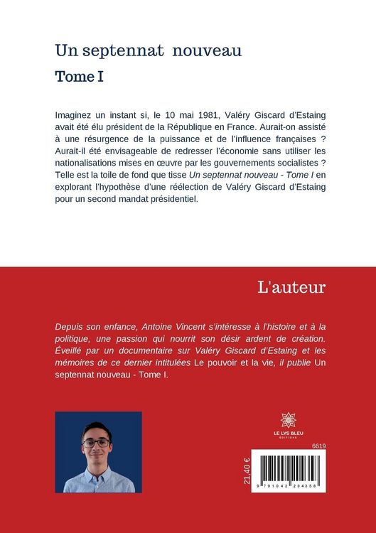 Produktbild: Vincent, A: Septennat nouveau Tome I