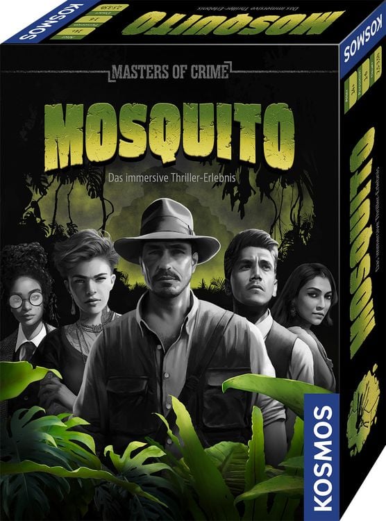 Produktbild: KOSMOS 684433 - Masters of Crime: Mosquito, immersives Thriller-Spielerlebnis, Krimi-Spiel