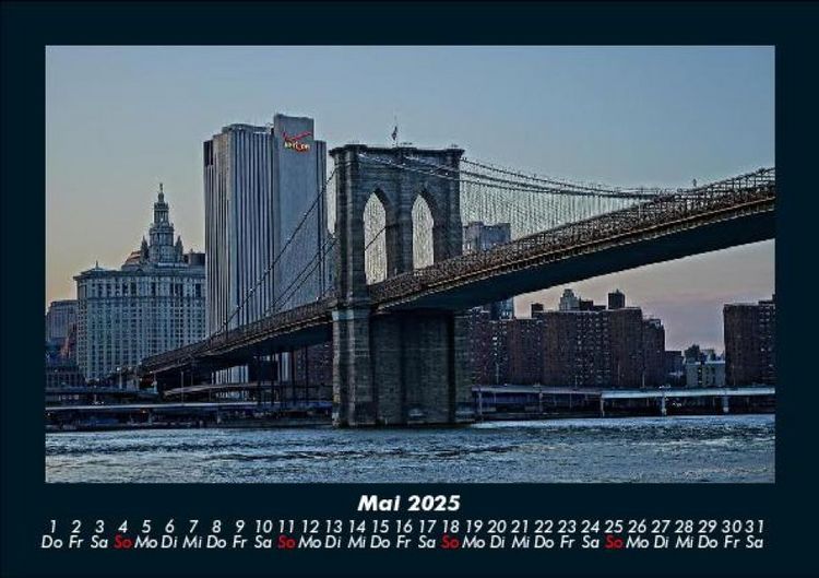 Produktbild: New York 2025 Fotokalender DIN A5