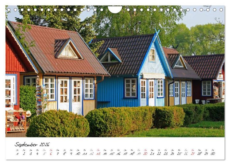 Produktbild: Litauen und Lettland (Wandkalender 2026 DIN A4 quer), CALVENDO Monatskalender