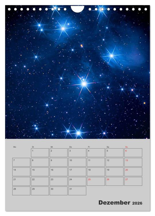 Produktbild: Sch&ouml;nheit des Universums (Wandkalender 2026 DIN A4 hoch), CALVENDO Monatskalender