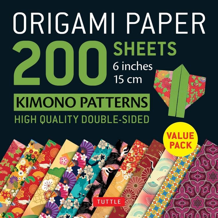 Produktbild: Origami Paper 200 Sheets Kimono Patterns 6 (15 CM)
