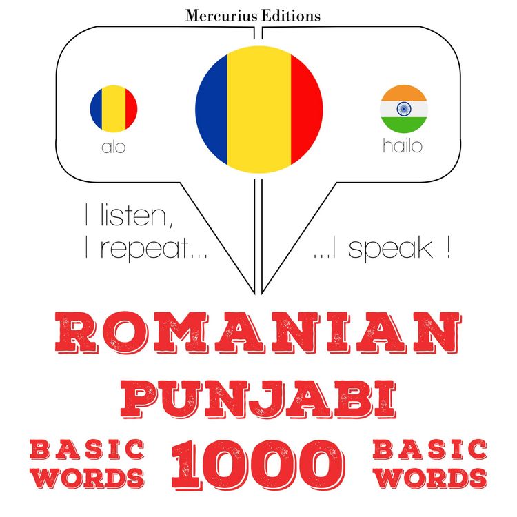 Produktbild: Punjabi - Romania: 1000 de cuvinte de bază