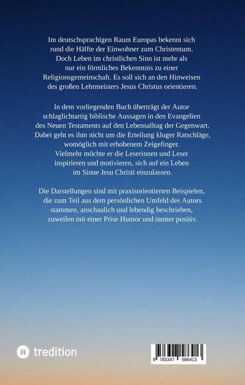 Produktbild: Harder, P: Aussagen Jesu Christi sollten auch heute Richtsch