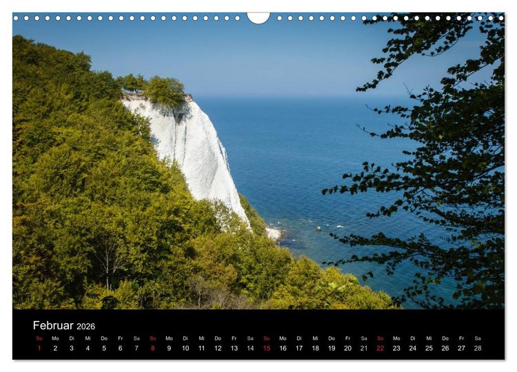Produktbild: Ostseeinsel R&uuml;gen Impressionen (Wandkalender 2026 DIN A3 quer), CALVENDO Monatskalender