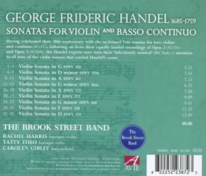 Produktbild: Handel: Violin Sonatas