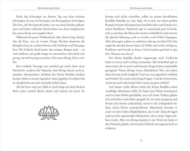Produktbild: Der kleine Buddha und die Sehnsucht nach Frieden