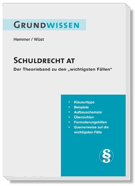 Bild vom Artikel Grundwissen Schuldrecht AT vom Autor Karl-Edmund Hemmer