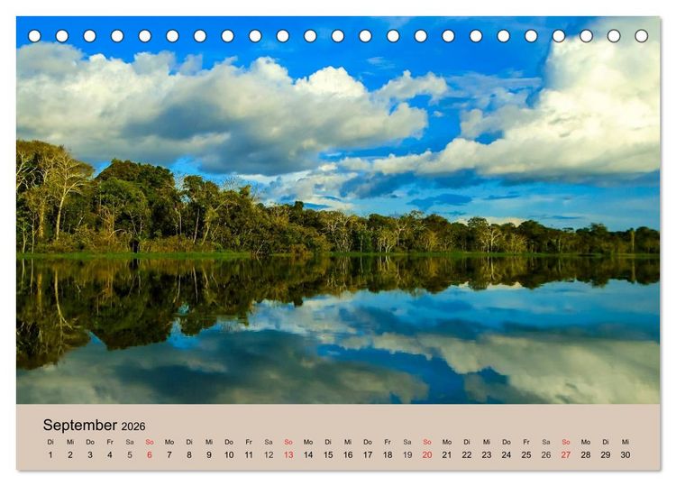 Produktbild: Brasilien. Impressionen (Tischkalender 2026 DIN A5 quer), CALVENDO Monatskalender