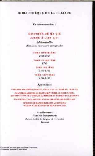 Produktbild: Histoire de ma vie. Tome 2