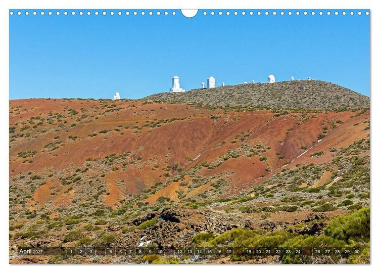 Produktbild: Vulkaninsel im Atlantik, Teneriffa (Wandkalender 2027 DIN A3 quer), CALVENDO Monatskalender