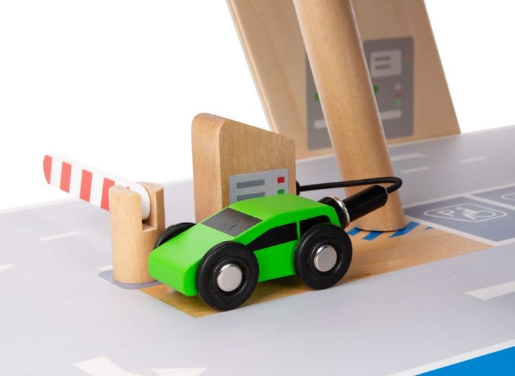 Produktbild: small foot 11676 - Parkhaus Premium mit Autos und Zubeh&ouml;r, Holz